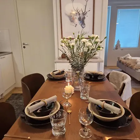 Luxury With Private Sauna Free Parking Apartment *