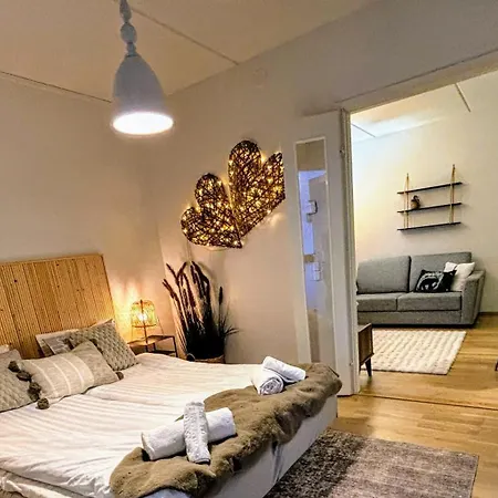 아파트 Luxury With Private Sauna Free Parking 로바니에미