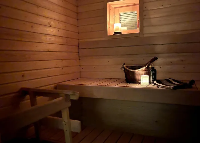 Luxury With Private Sauna Free Parking Apartament