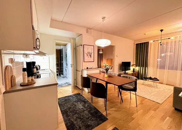 Luxury With Private Sauna Free Parking Apartament Rovaniemi